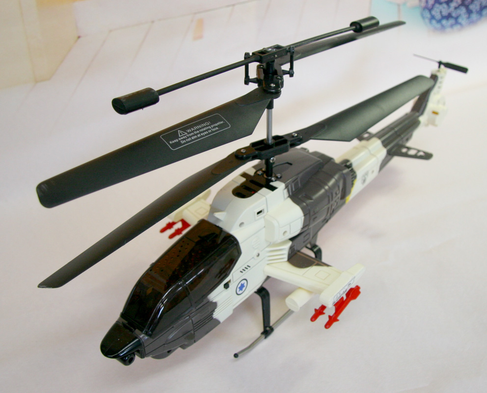3.5CHジャイロ搭載☆４２センチ☆大型ヘリコプターラジコン[COBRA 