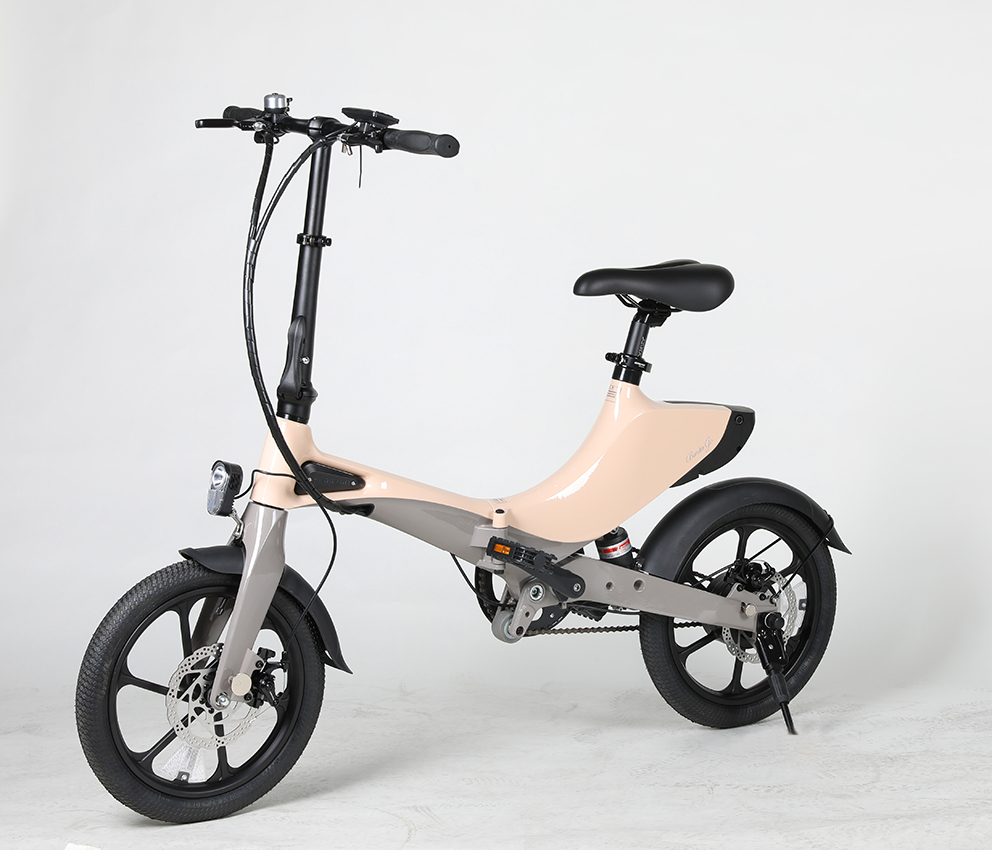 10%off次世代Smart eBike最軽量級電動自転車16インチ折畳み - 自転車