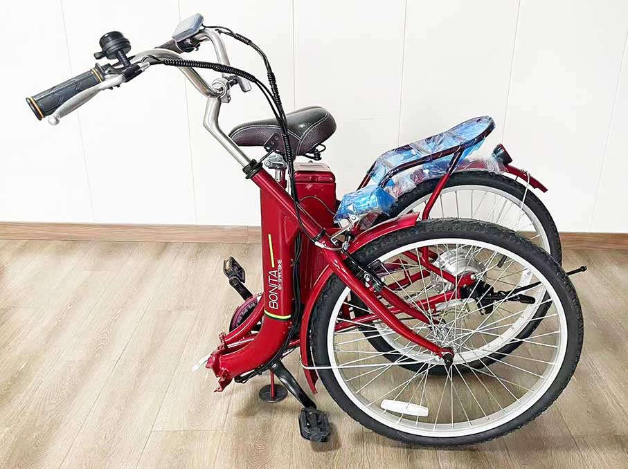 折り畳みアシスト型電動自転車 E-BIKE 24インチ-アシスト電動